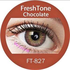 Chocolate soft color lens